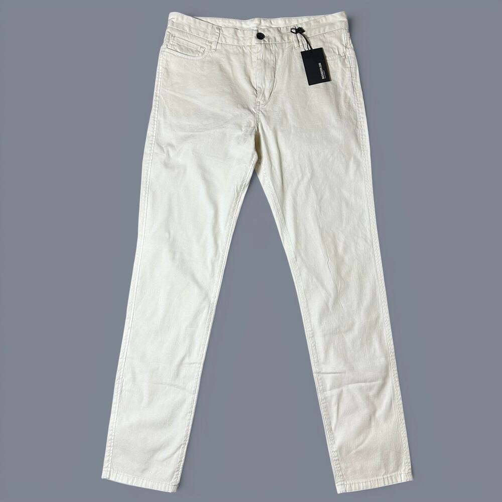 Buck Mason Vintage Canvas 5-Pocket Pant Mens Size 30x33 White Sand NWT